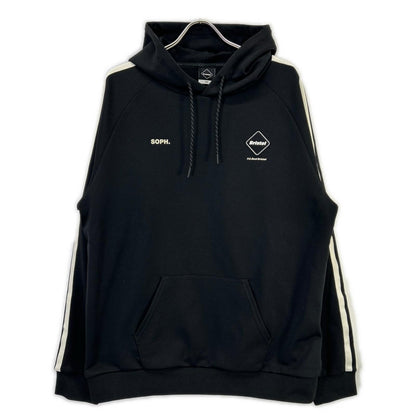 F.C.Real Bristol エフシーリアルブリストル 25年 FCRB-252082 ブラック TRAINING TRACK HOODIE トップス