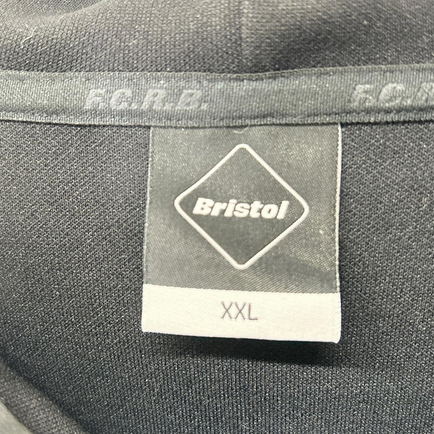 F.C.Real Bristol エフシーリアルブリストル 25年 FCRB-252082 ブラック TRAINING TRACK HOODIE トップス