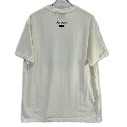 Barbour バブアー ホワイト 252MTS1513 × Levi's グラフィックTシャツ トップス