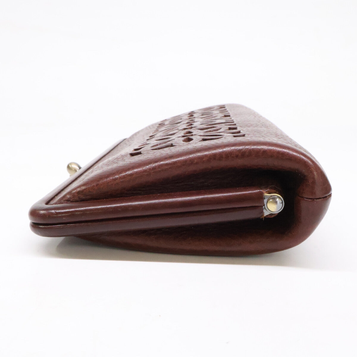 genten GenTen 44250-56 Cutwork Long Wallet with Frame Closure, Long Wallet (with Coin Pocket)