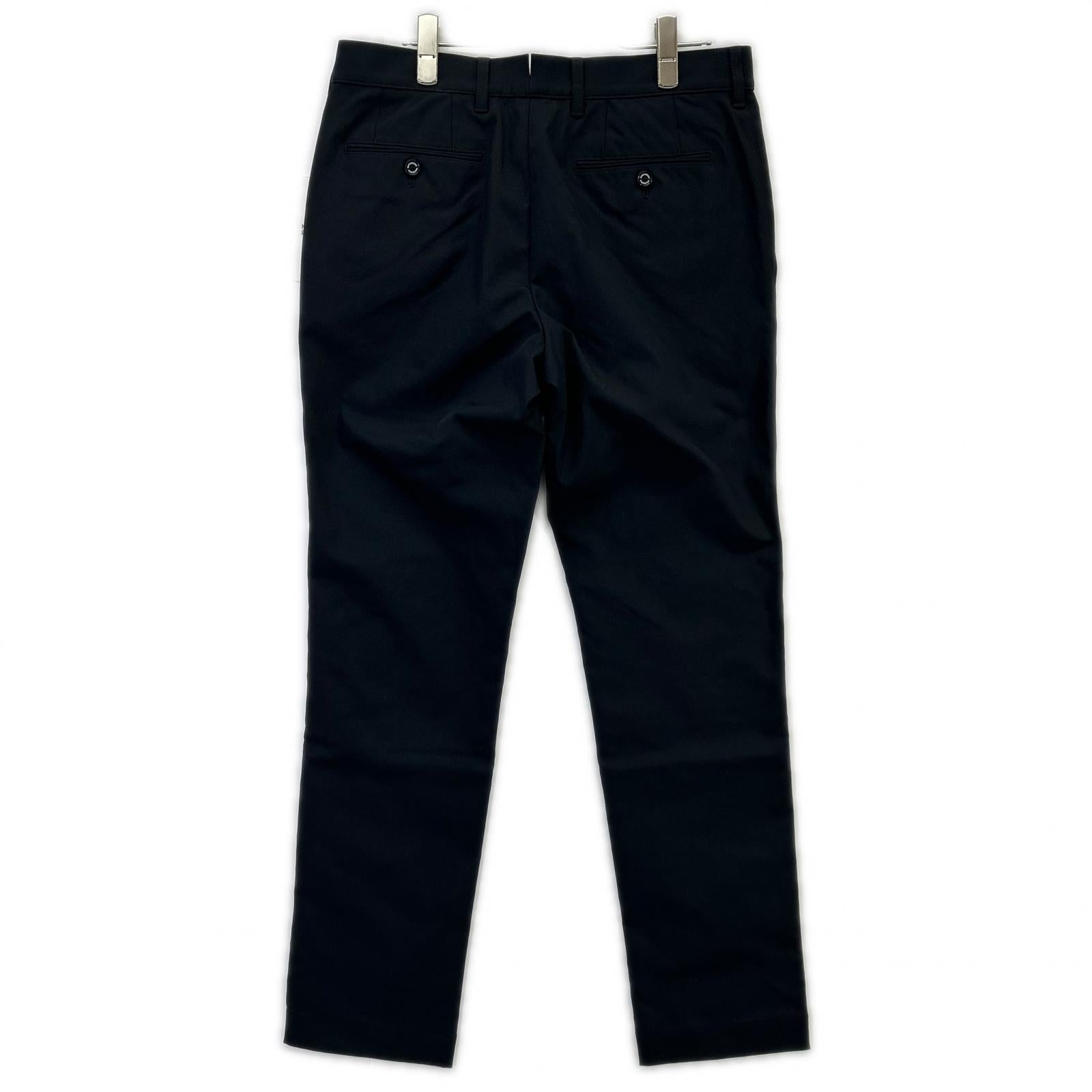 MACKINTOSH PHILOSOPHY マッキントッシュフィロソフィー ブラック スラックスパンツ ボトムス