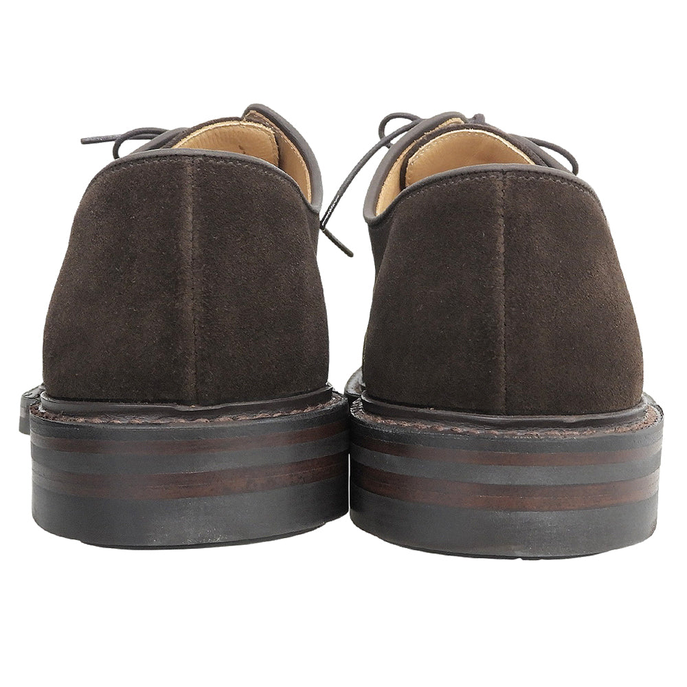 Crockett&Jones クロケット＆ジョーンズ 新品同様 SEDGEMOOR3 Darkbrown Suede シューズ メンズ ダークブラウン 5E Last378 シューズ