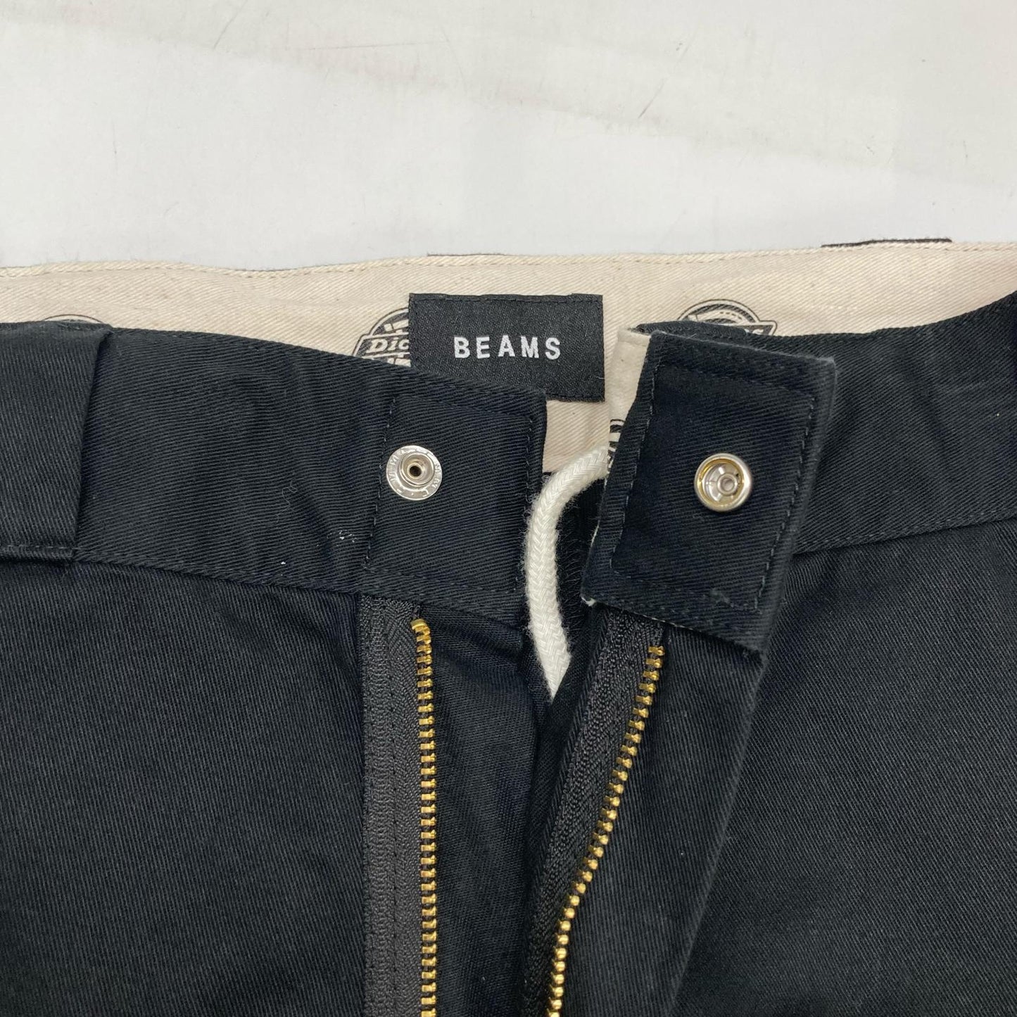 Dickies ディッキーズ beams別注 ブラック 243M40BM02 ワイドチノパンツ ボトムス