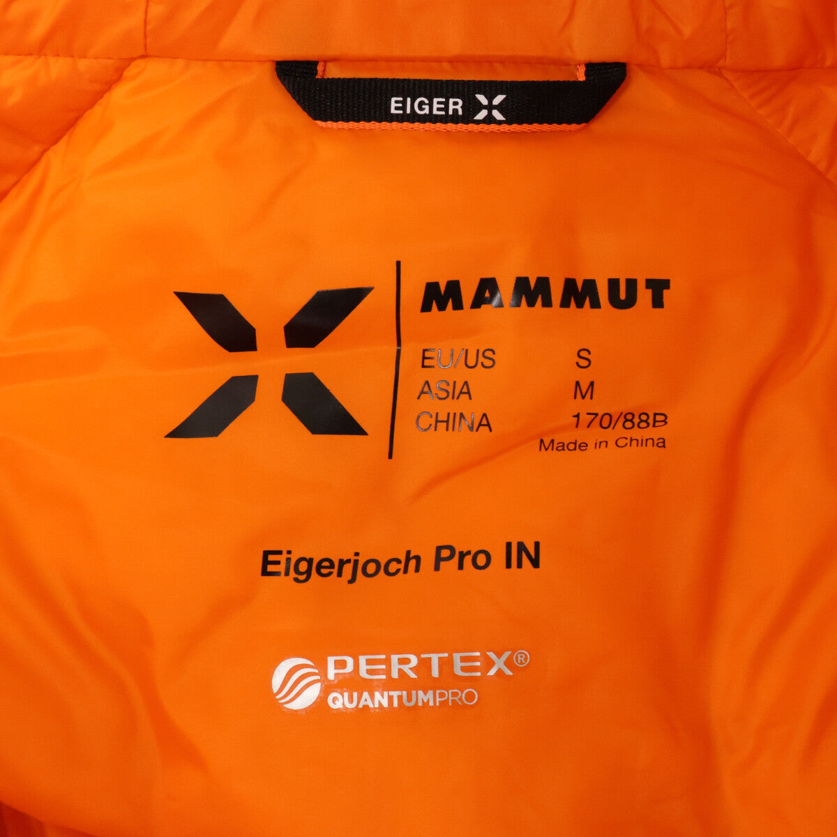MAMMUT マムート 【新品同様】1013-01760 Eigerjoch Pro IN Hooded Jacket アイガーヨッホ プロ インサレーション フーデット ジャケット ジャケット