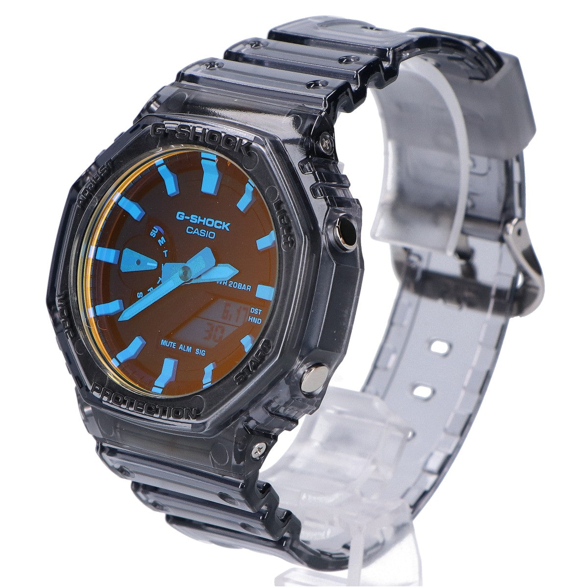 G-SHOCK ジーショック 【美品】GA-2100TLS-8AJF ANALOG-DIGITAL 2100 Series カーボンコアガード アナデジ クオーツ 腕時計