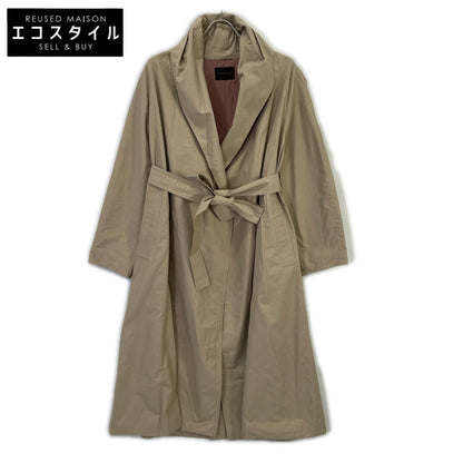 TOMORROWLAND Tomorrowland 13086108001 Smooth-Cross Belted Gown Coat Coat
