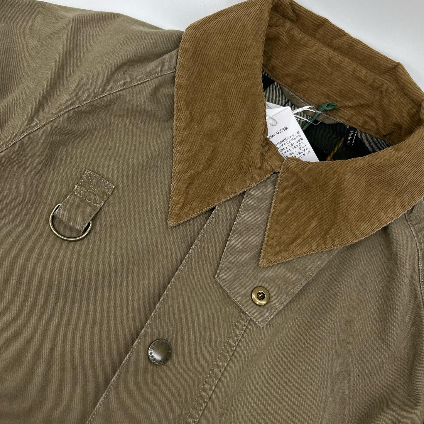 Barbour バブアー 251MCA0967 SPEY ダック コットン ショートレングス ブルゾン ジャケット