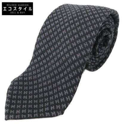 HERMES エルメス 【美品】H柄 ネクタイ