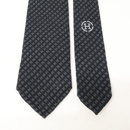 HERMES エルメス 【美品】H柄 ネクタイ