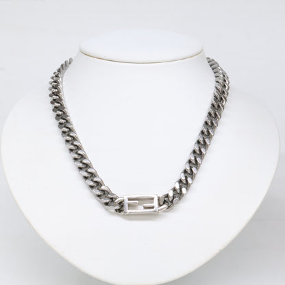 FENDI フェンディ バゲット チェーン ネックレス