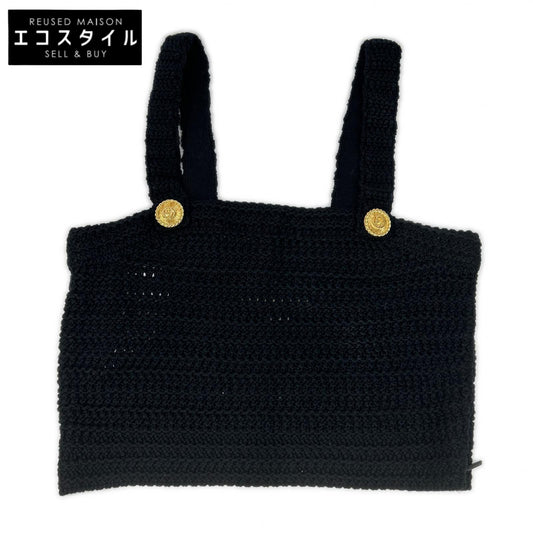 GUCCI グッチ ブラック 747824 ニットキャミソール トップス