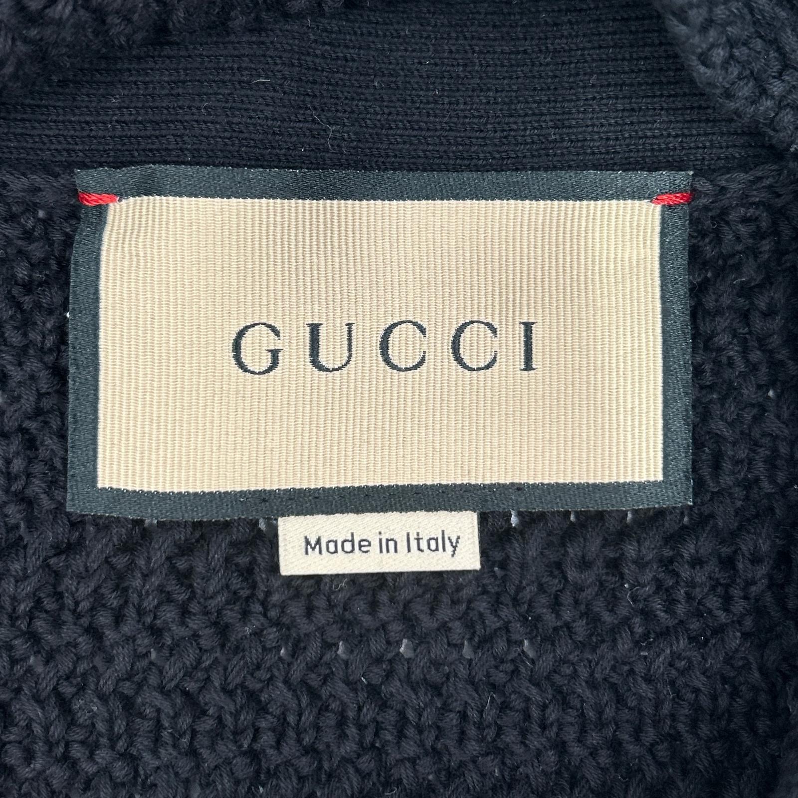 GUCCI グッチ ブラック 747824 ニットキャミソール トップス