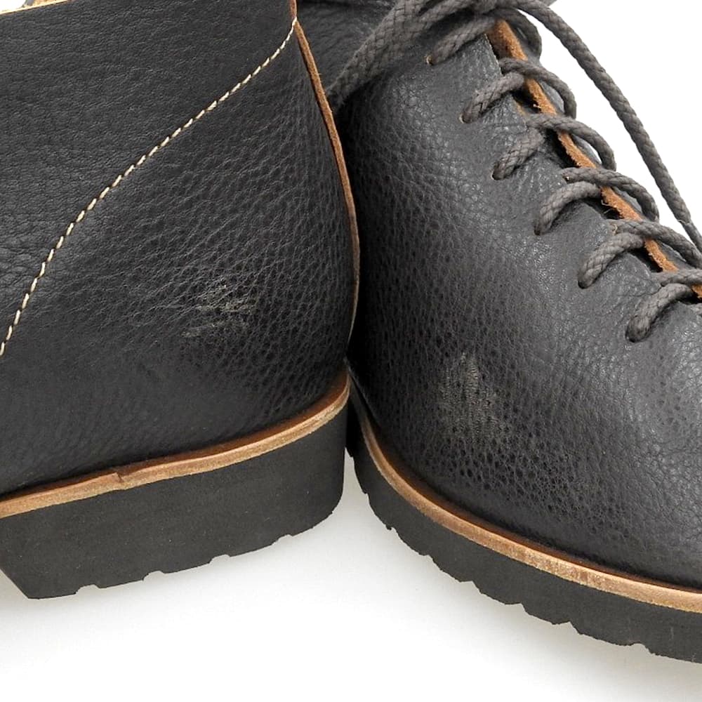 KOTOKA Kotoka Tatsuno natural grain black with brown core men's shoes black Black 26.5cm KTO-4007 shoes
