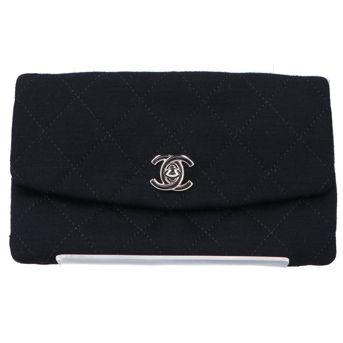 CHANEL シャネル 15番台 ブラック 2011年クリスマス限定チェーンウォレット 長財布（小銭入れなし）