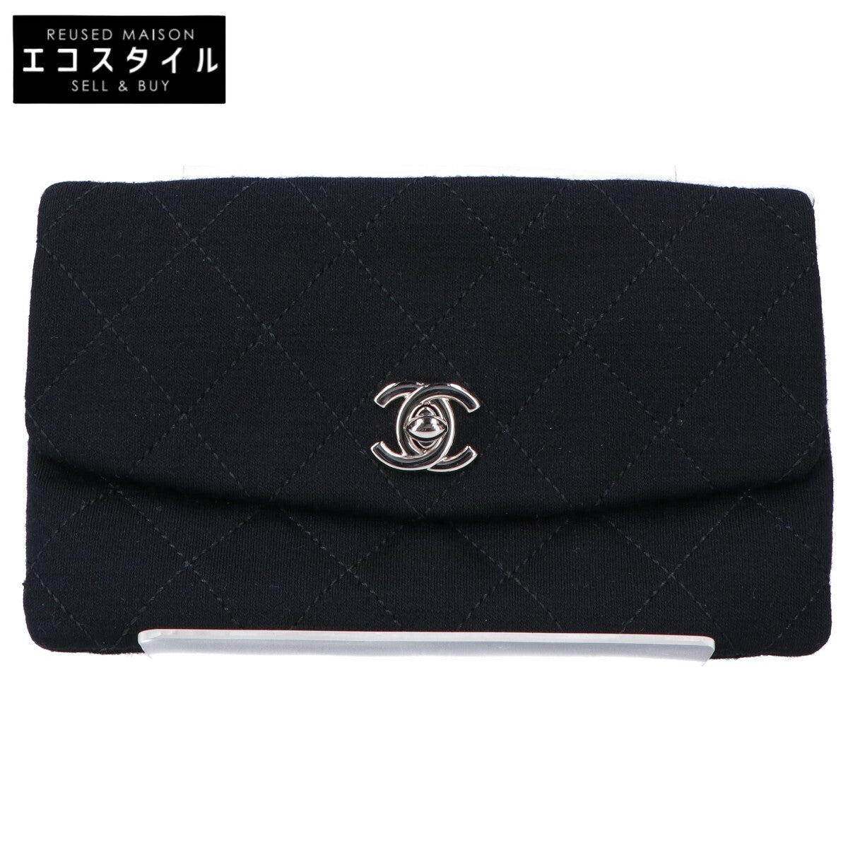 CHANEL シャネル 15番台 ブラック 2011年クリスマス限定チェーンウォレット 長財布（小銭入れなし）