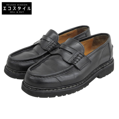 Berwick バーウィック レザー コインローファー シューズ メンズ 黒 ブラック 6 1/2 5293BCVLBK シューズ
