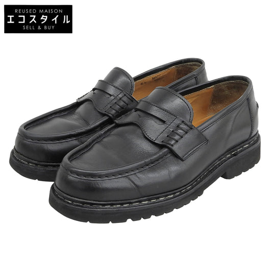 Berwick バーウィック レザー コインローファー シューズ メンズ 黒 ブラック 6 1/2 5293BCVLBK シューズ