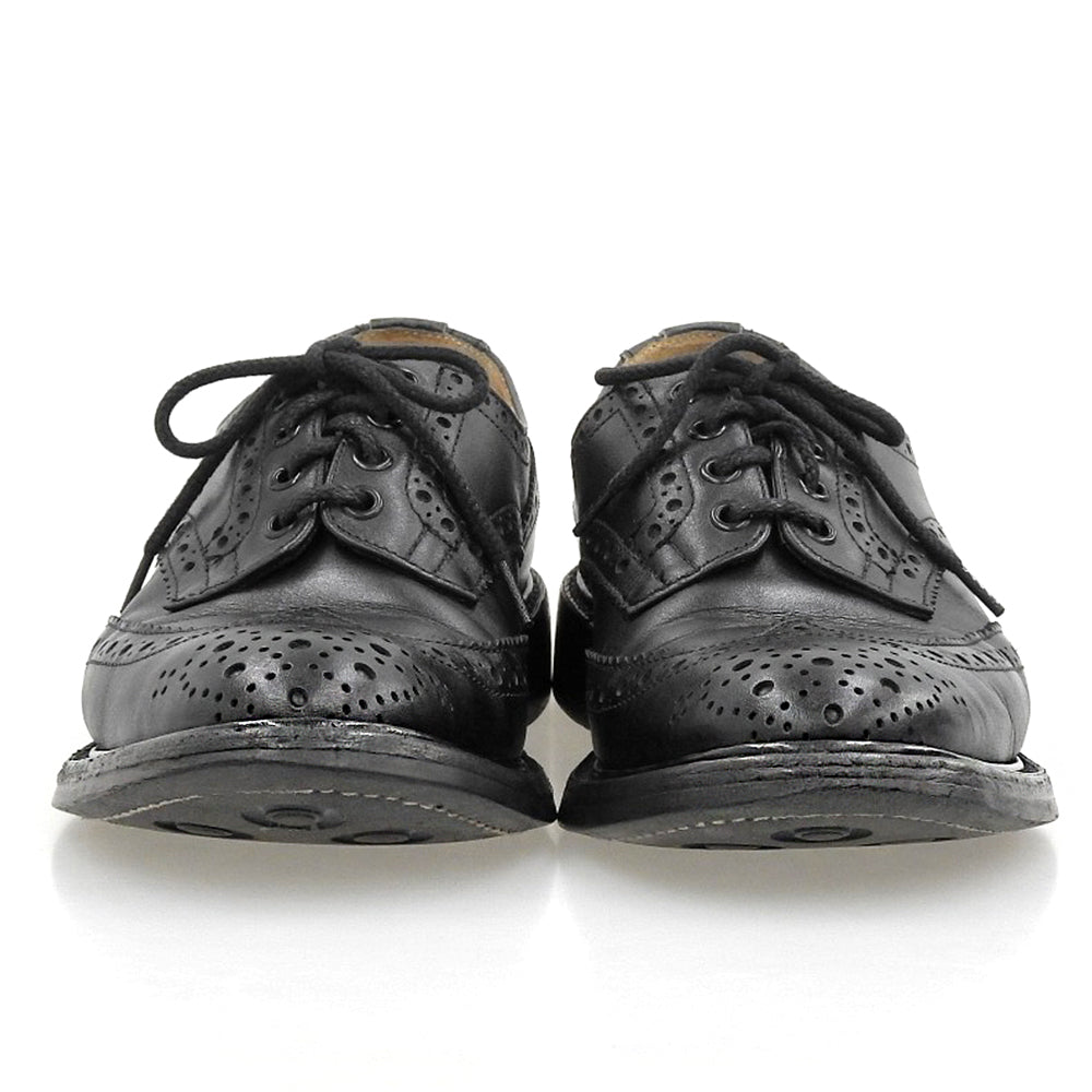Tricker's Tricker's BOURTON wingtip shoes men's shoes black Black 7.5 M5633 shoes