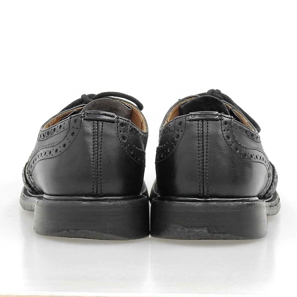 Tricker's トリッカーズ BOURTON ウィングチップシューズ メンズ 黒 ブラック 7.5 M5633 シューズ