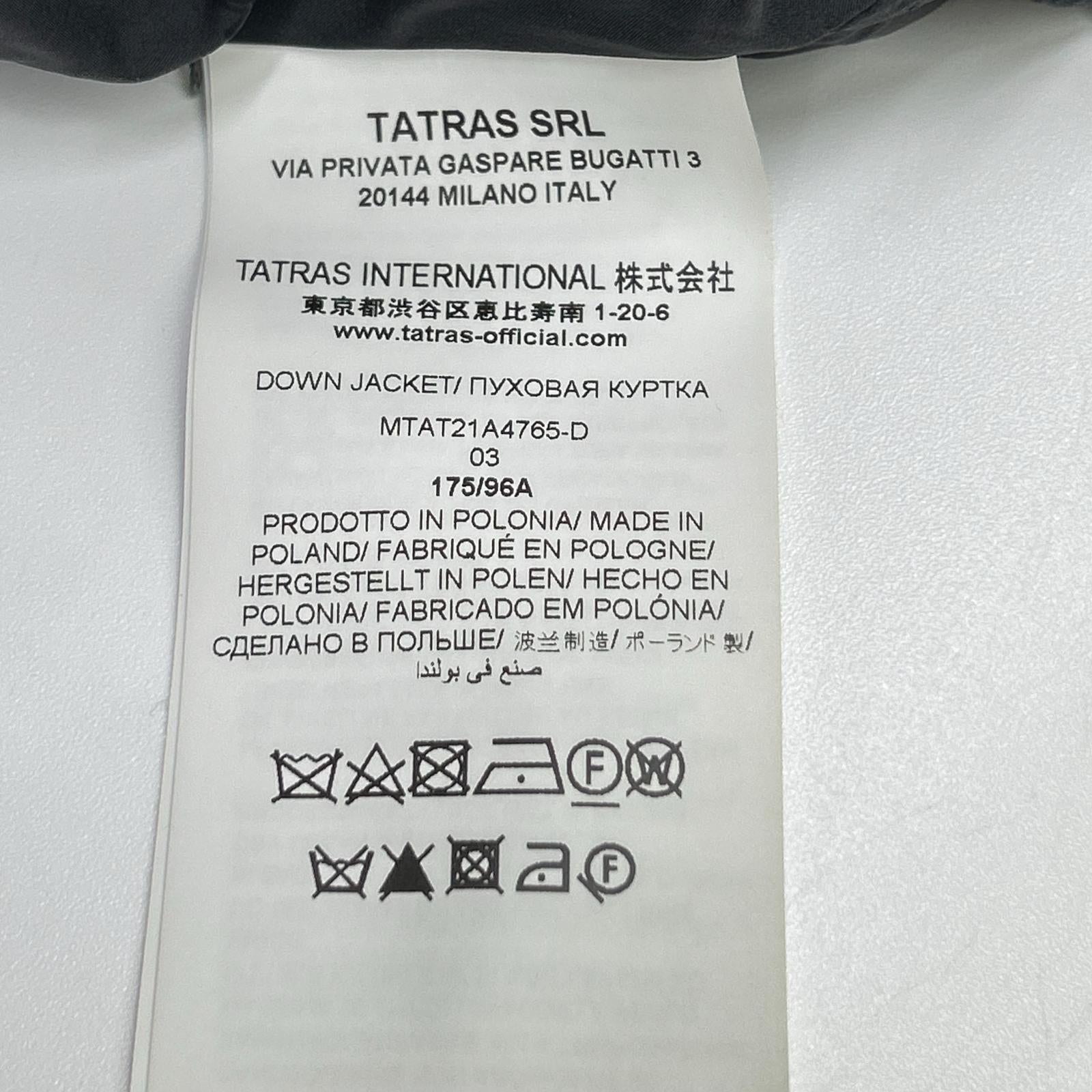 TATRAS タトラス MTAT21A4765-D HORN R-LINE ウール ダウンジャケット ジャケット