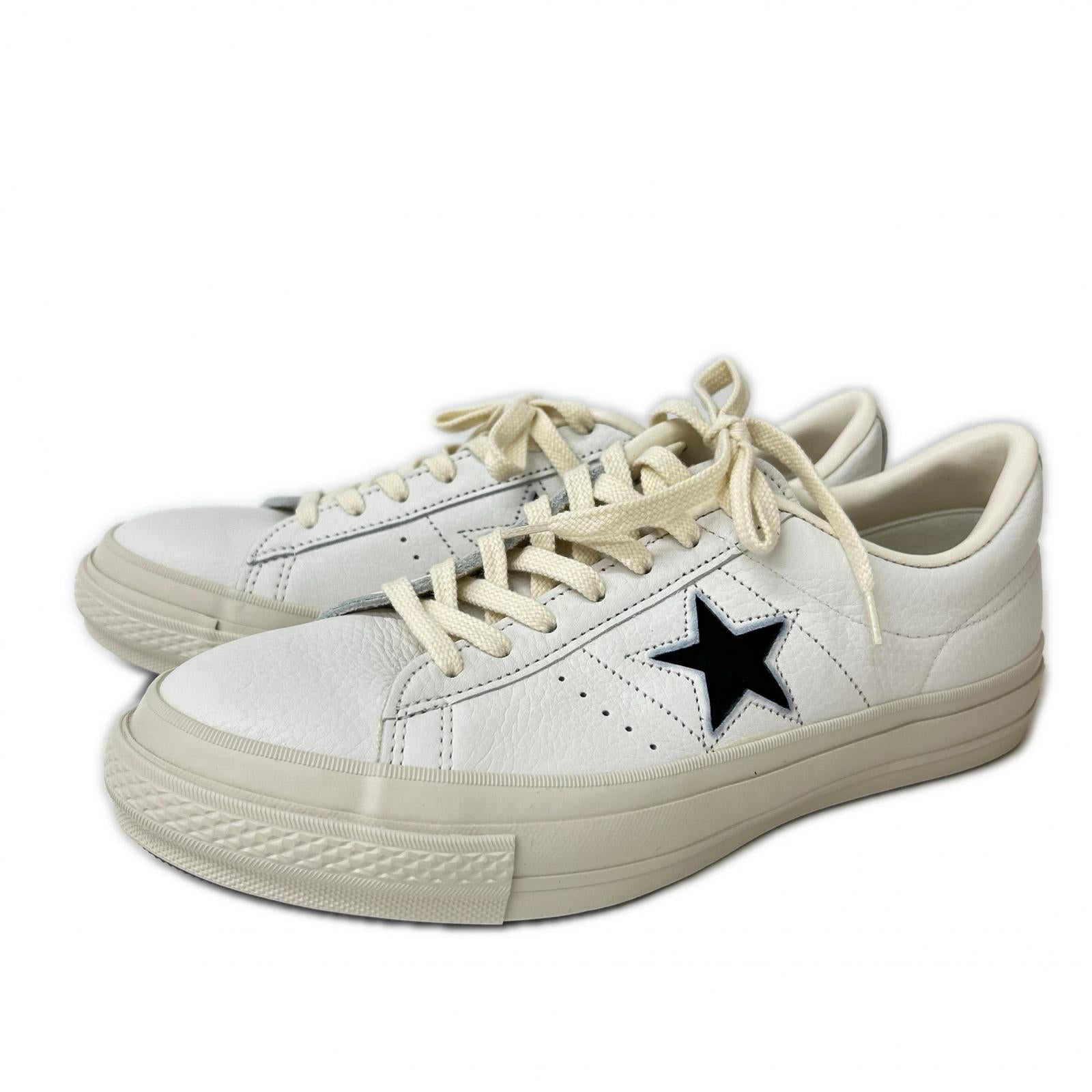 converse コンバース 【新品同様】OS J EB レザー ワンスター スニーカー シューズ