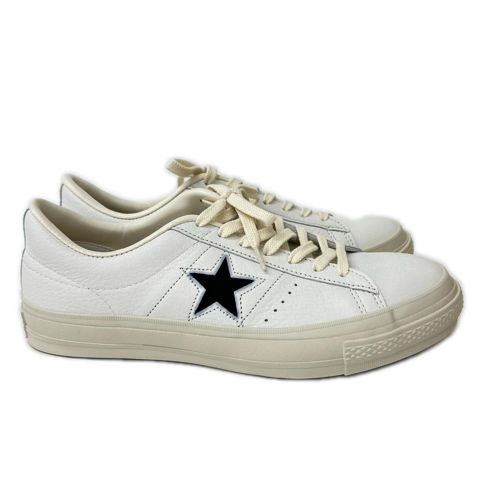 converse コンバース 【新品同様】OS J EB レザー ワンスター スニーカー シューズ