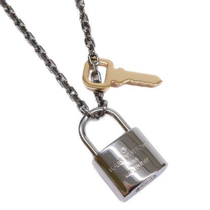 LOUIS VUITTON ルイヴィトン 【美品】M01149 ペンダント・バレンタイン パドロック ネックレス