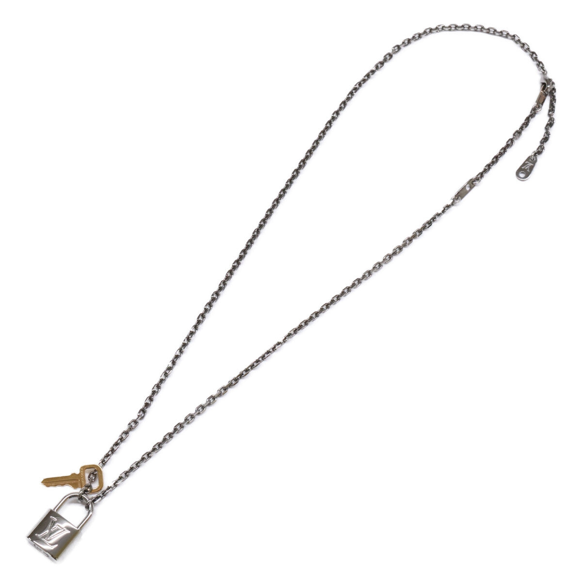 LOUIS VUITTON ルイヴィトン 【美品】M01149 ペンダント・バレンタイン パドロック ネックレス