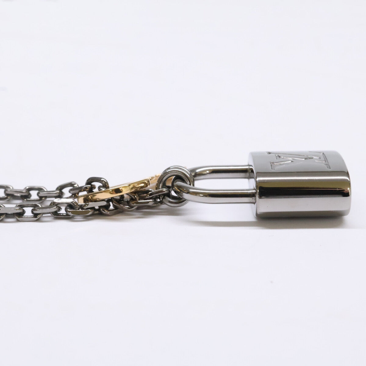 LOUIS VUITTON ルイヴィトン 【美品】M01149 ペンダント・バレンタイン パドロック ネックレス