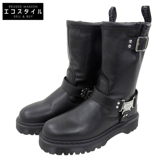 Dr.Martens ドクターマーチン 新品同様 ANISTONE HI リガー ブーツ メンズ ブラック 7 シューズ