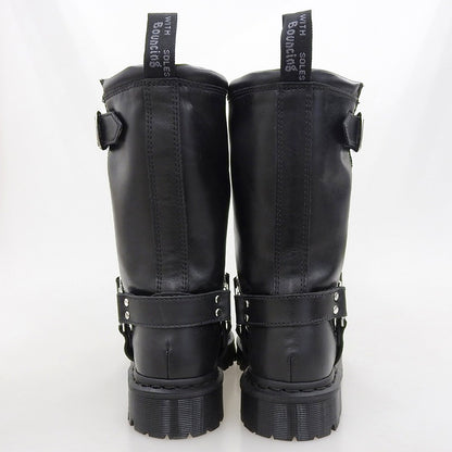 Dr.Martens ドクターマーチン 新品同様 ANISTONE HI リガー ブーツ メンズ ブラック 7 シューズ