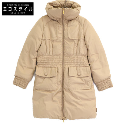 MONCLER モンクレール 49351 BIARRITZ ボリュームカラー ロングダウン コート