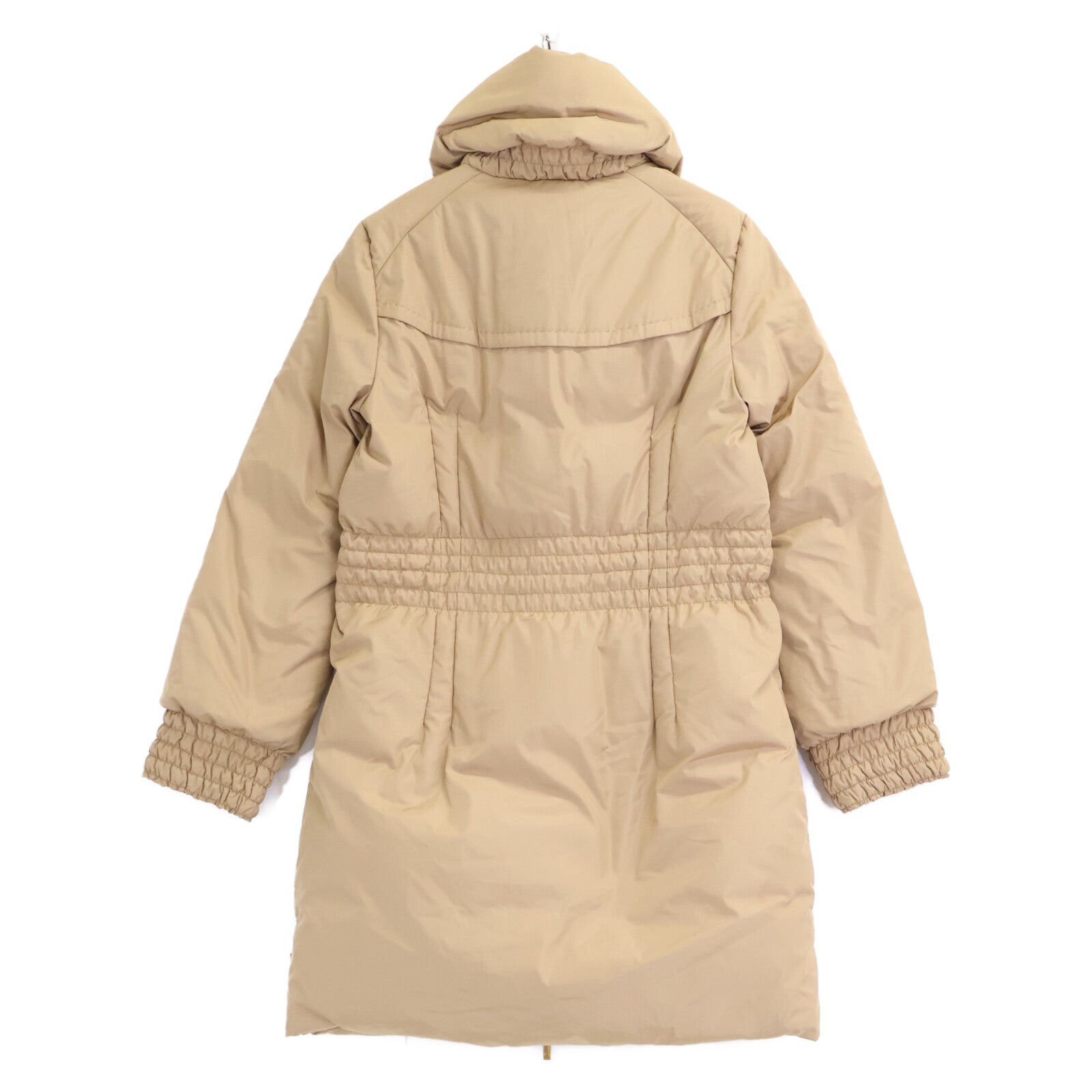 MONCLER モンクレール 49351 BIARRITZ ボリュームカラー ロングダウン コート