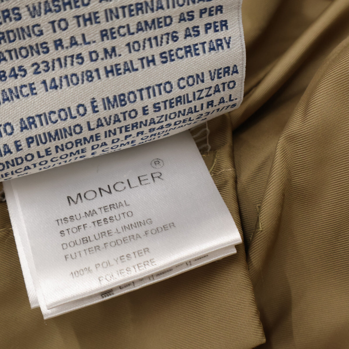 MONCLER Moncler 49351 BIARRITZ Voluminous-Collar Long Down Coat
