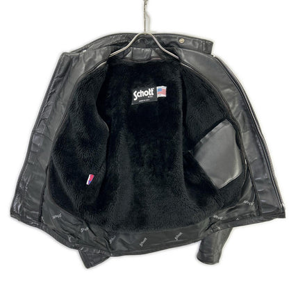 schott ショット 641 ファーライナー シングルライダース ジャケット
