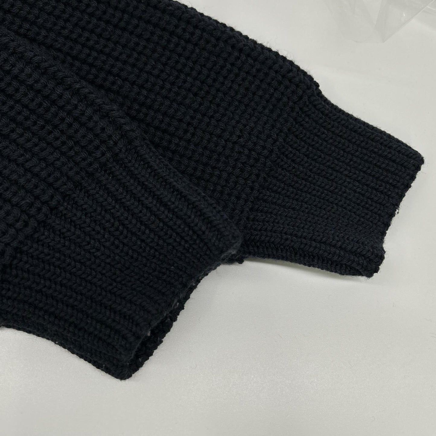 BATONER バトナー BN-23FW ネイビー シグネチャー クルーネックニット トップス