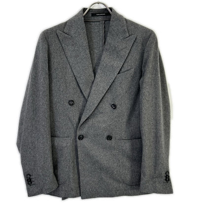 TAGLIATORE Tagliatore G-WESTON2DK gray cashmere double-breasted jacket jacket