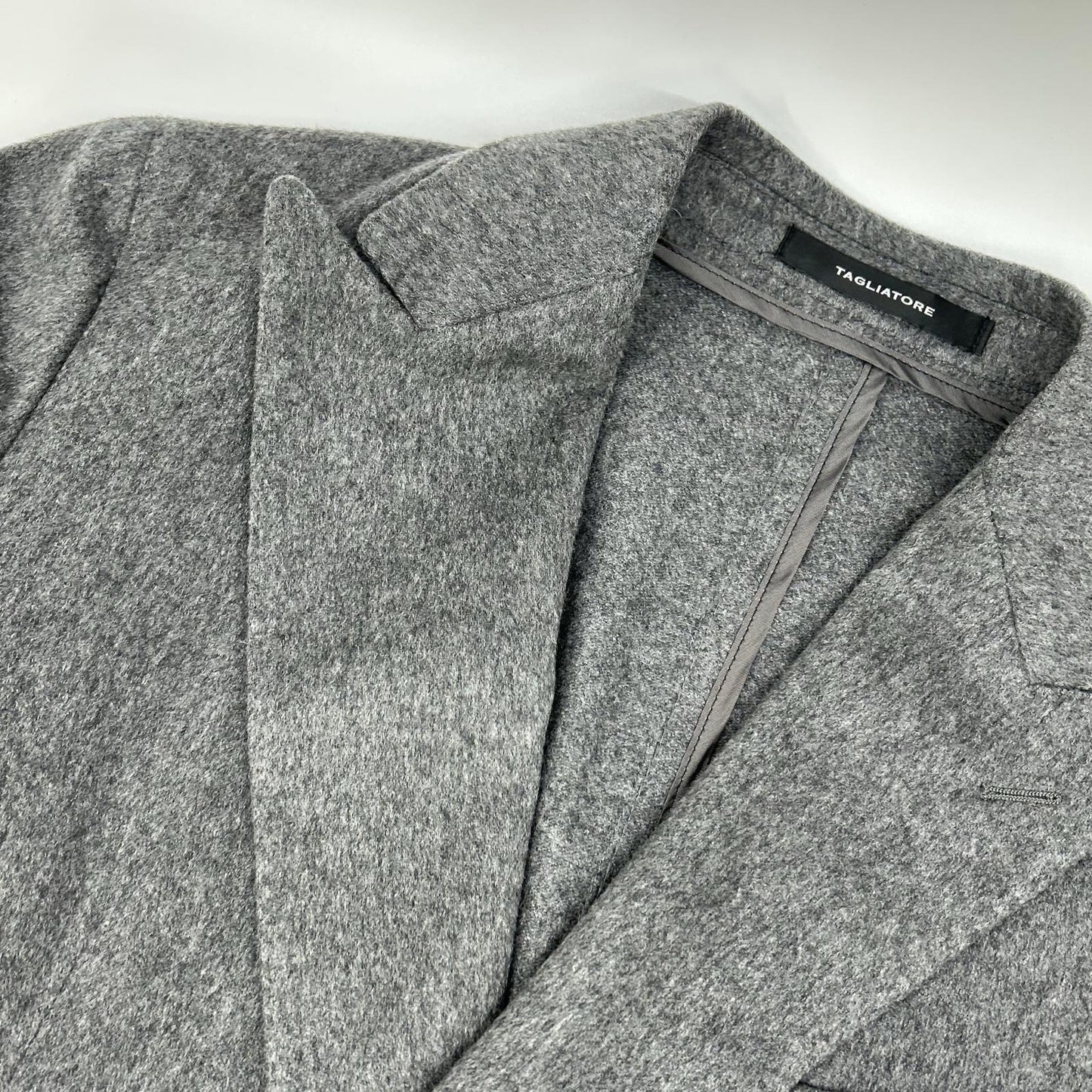 TAGLIATORE Tagliatore G-WESTON2DK gray cashmere double-breasted jacket jacket