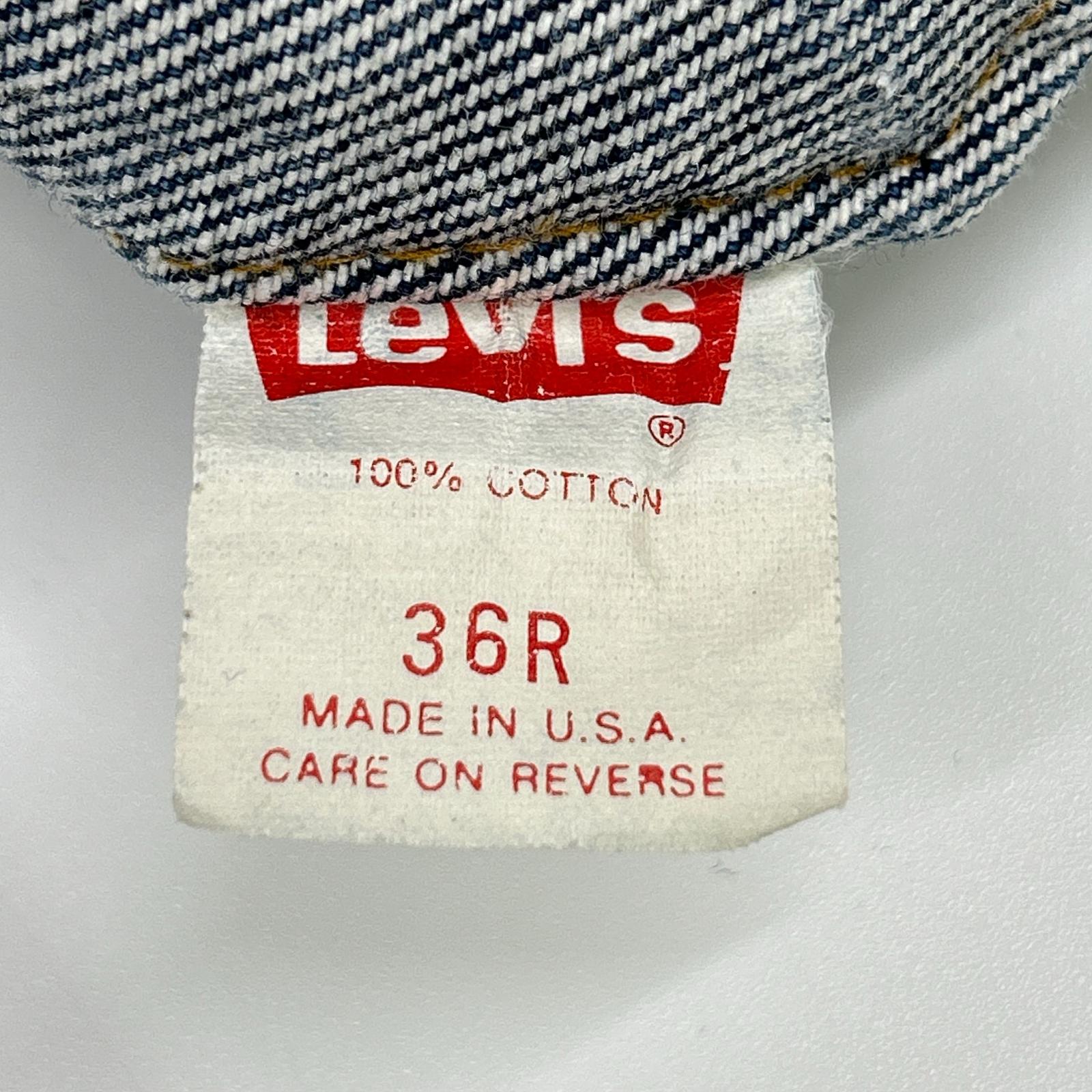 LEVI'S リーバイス 70505-0216　4th　80s　USA製　　デニム　トラッカー ジャケット