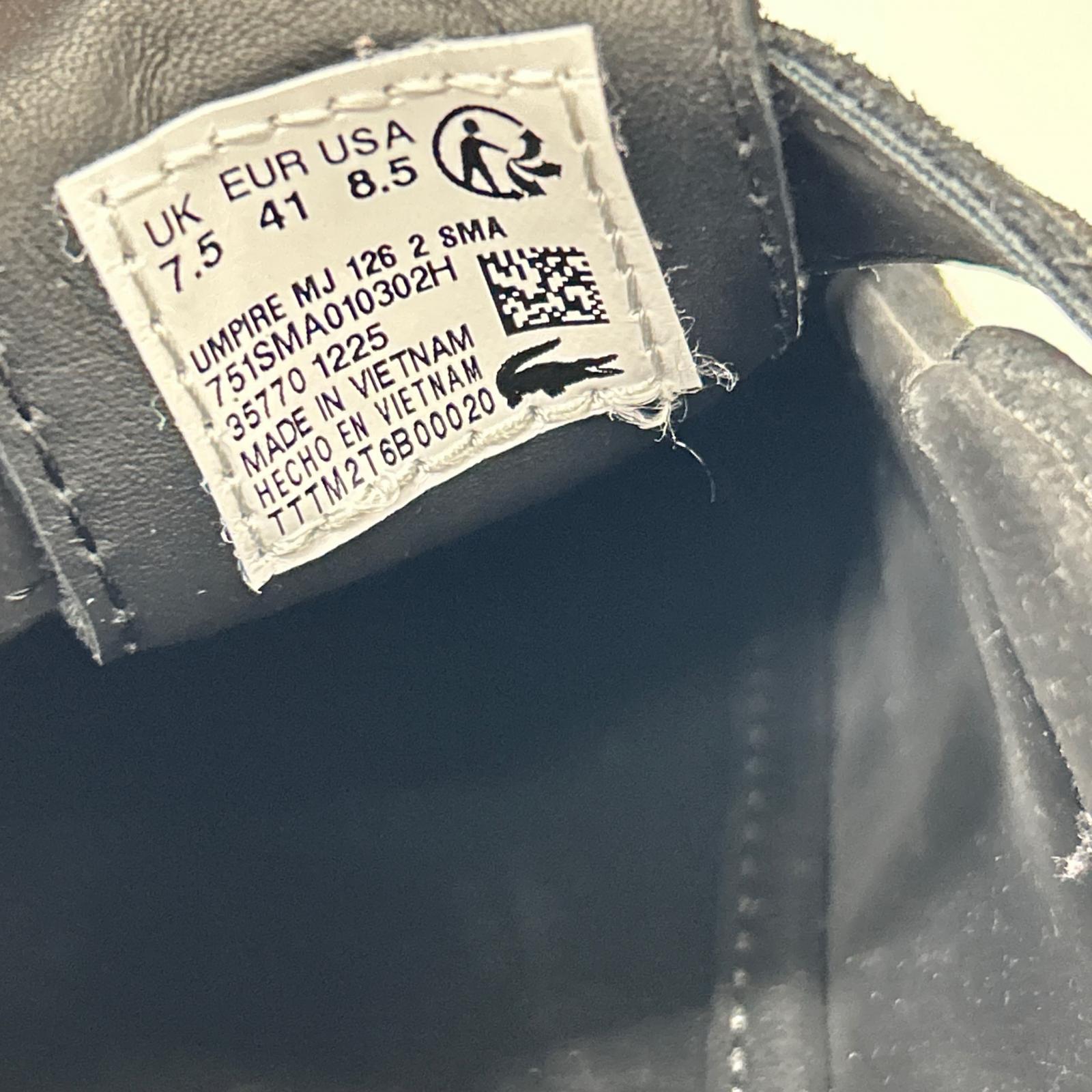 Lacoste ラコステ 【美品】51SMA0103 UMPIRE メタルバックルストラップ ハイブリット シューズ シューズ