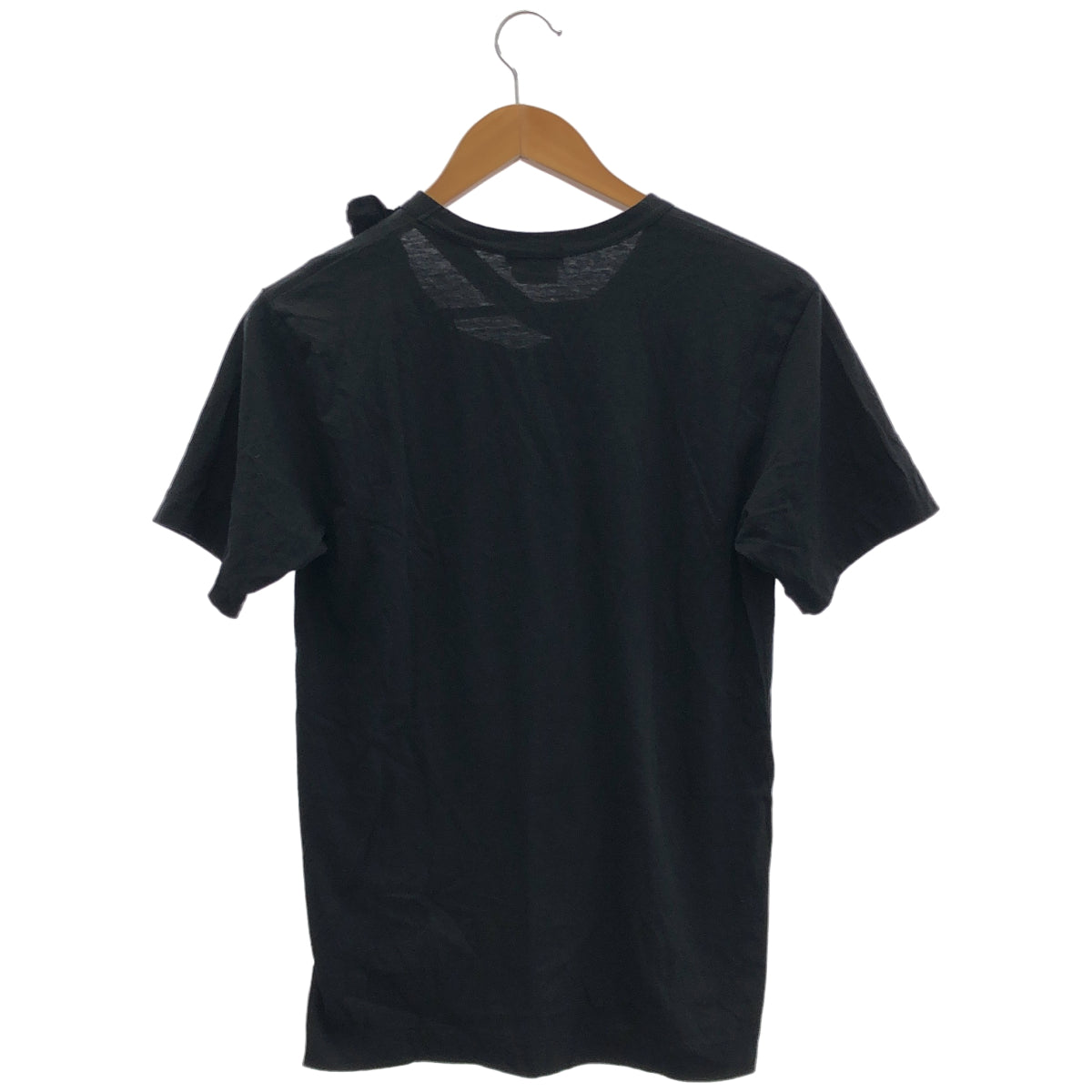 COMMEdesGARCONS HOMME PLUS コムデギャルソンオムプリュス ブラック PJ-T050 フリルTシャツ トップス