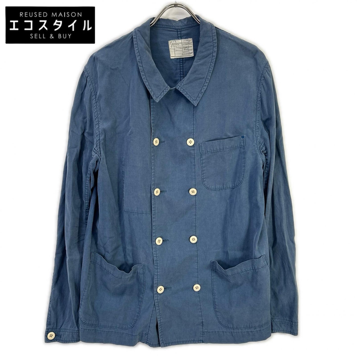 Porter Classic ポータークラシック ブルー 8B シャツジャケット ジャケット