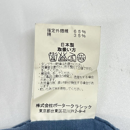 Porter Classic ポータークラシック ブルー 8B シャツジャケット ジャケット