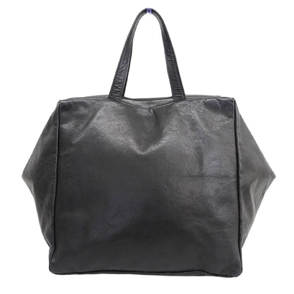Les Basiques レ バシック 美品 ソフトレザー トートバッグ レディース ブラック トートバッグ