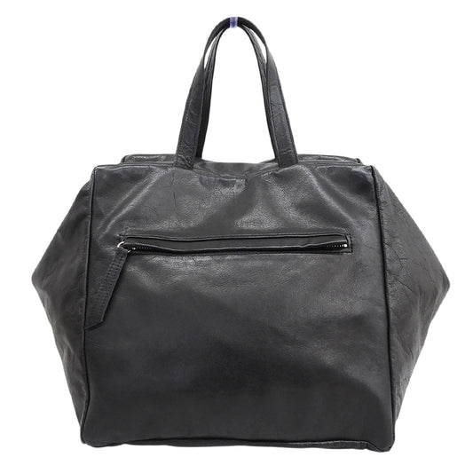 Les Basiques レ バシック 美品 ソフトレザー トートバッグ レディース ブラック トートバッグ