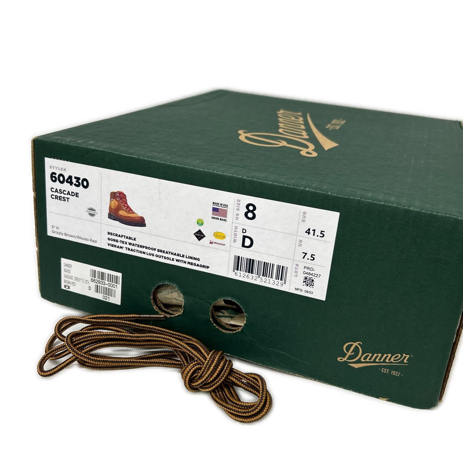 Danner ダナー 【新品同様】60430 CASCADE CREST 5 GTX カスケードクレスト5 ゴアテックス ブーツ シューズ