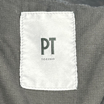 PT TORINO ピーティートリノ ネイビー COGT11ZPSCL1 コーデュロイ 1プリーツ スラックスパンツ ボトムス