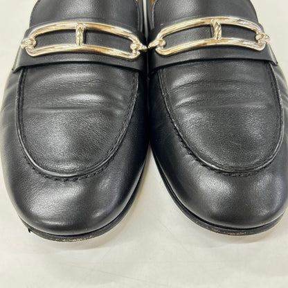 HERMES エルメス レザー コレットローファー シューズ