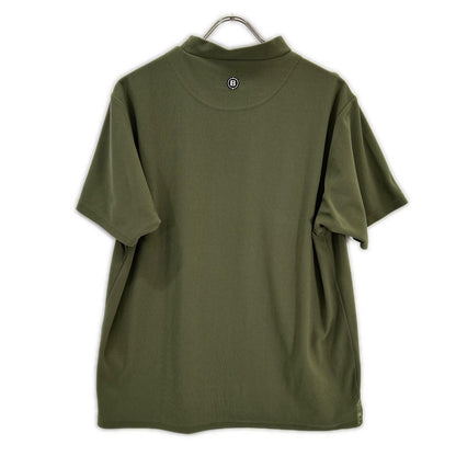 BRIEFING ブリーフィング BRG253M04 オリーブ モックネック 半袖 Tシャツ トップス