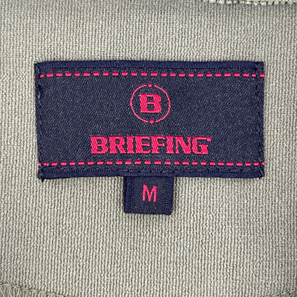 BRIEFING ブリーフィング BRG253M04 オリーブ モックネック 半袖 Tシャツ トップス